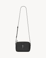 YSL LOU camera bag in quilted leather